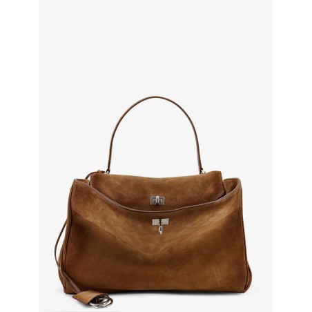 Rodeo M suede shoulder bag