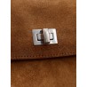 Rodeo M suede shoulder bag