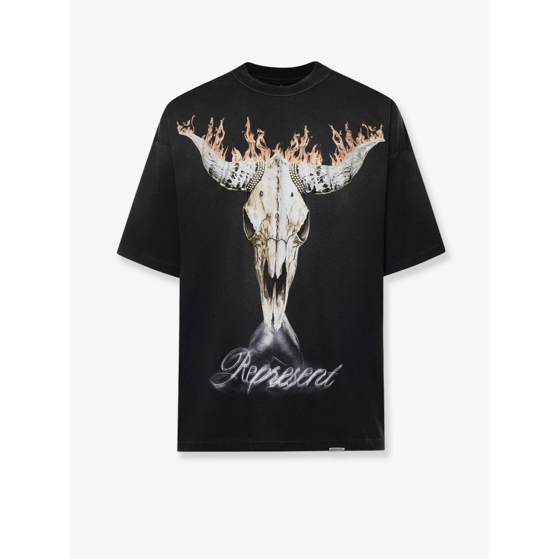 British Cowboys cotton T-shirt with front print