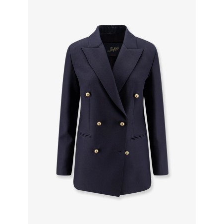 Berry virgin wool blazer