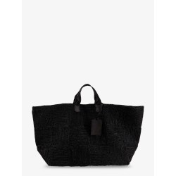 Wild raffia shoulder bag