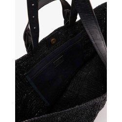 Wild raffia shoulder bag