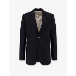 Single-breasted virgin wool blazer