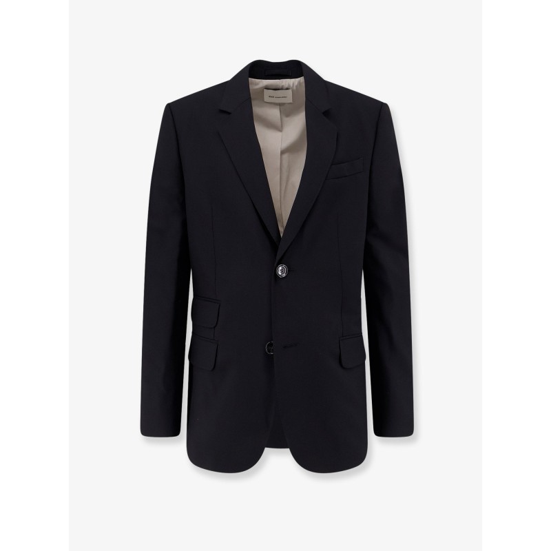 Single-breasted virgin wool blazer