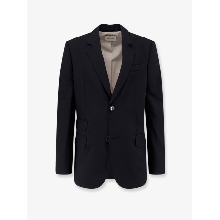 Single-breasted virgin wool blazer