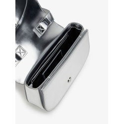 1DR mirror leather shoulder bag