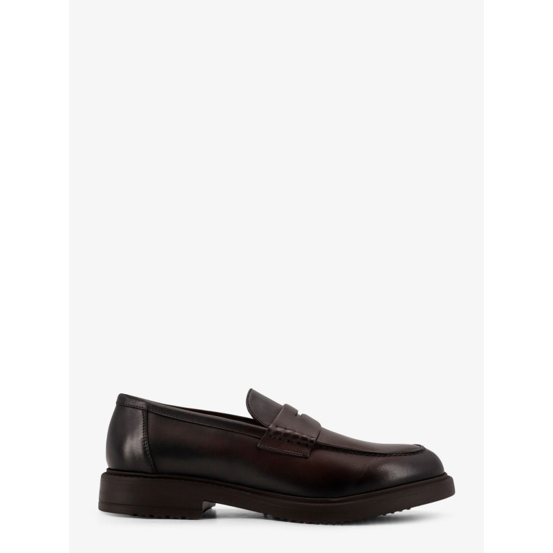 Leather loafers