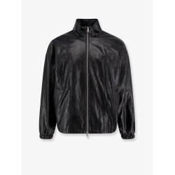 Unisex vegan leather jacket