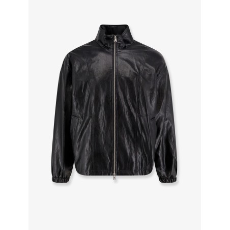 Unisex vegan leather jacket
