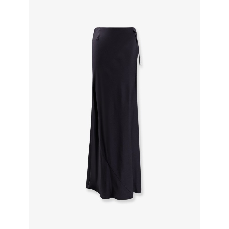 Elvira satin long skirt