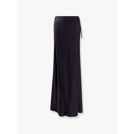 Elvira satin long skirt