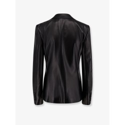 Leather blazer