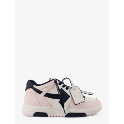 Out of Office leather sneakers with iconic logo on the side