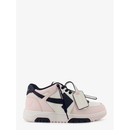 Out of Office leather sneakers with iconic logo on the side