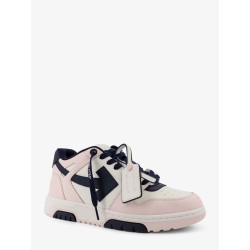 Out of Office leather sneakers with iconic logo on the side