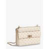 Rockstud Spike leather crossbody bag with iconic all-over studs