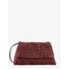 Suede Giorno crossbody bag with Intrecciato motif