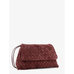 Suede Giorno crossbody bag with Intrecciato motif