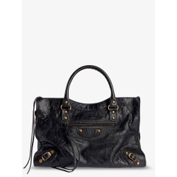 Le City M leather shoulder bag