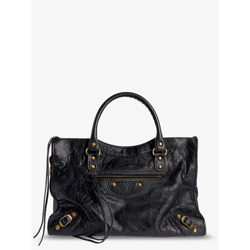 Le City M leather shoulder bag