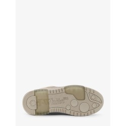 Out of Office suede and leather sneakers with iconic logo on the side