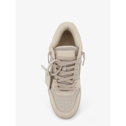 Out of Office suede and leather sneakers with iconic logo on the side