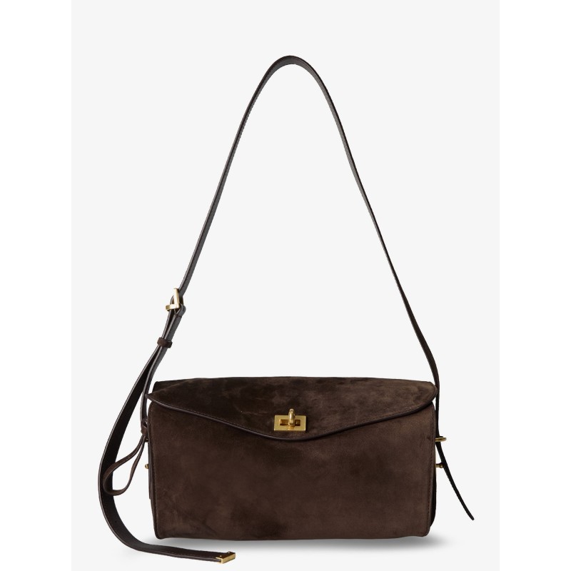 Le 7 Medium suede shoulder bag