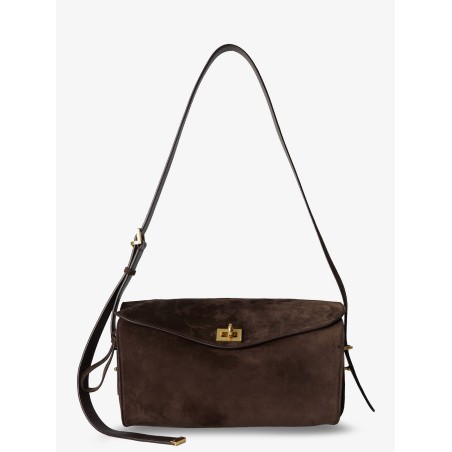 Le 7 Medium suede shoulder bag