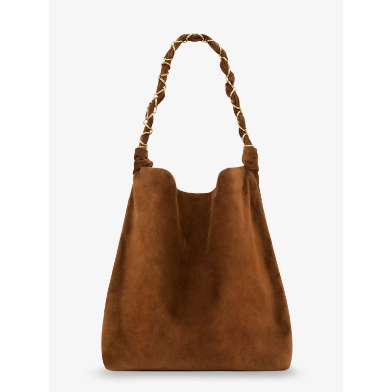 Amalia suede shoulder bag