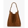 Amalia suede shoulder bag