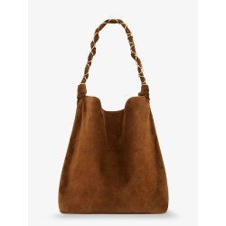 Amalia suede shoulder bag