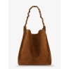 Amalia suede shoulder bag