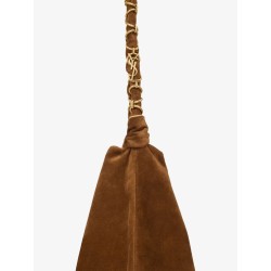 Amalia suede shoulder bag