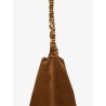 Amalia suede shoulder bag