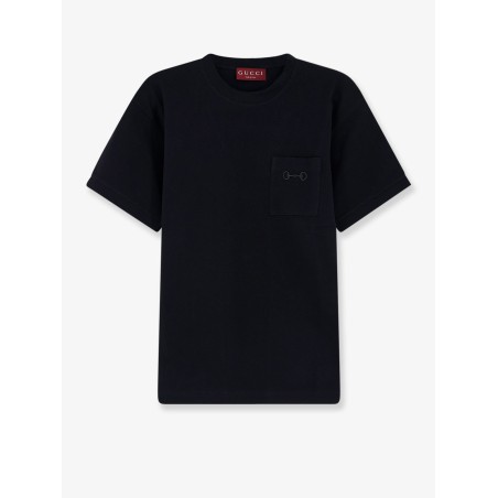 Piqué cotton t-shirt with embroidery