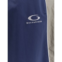 Sporty nylon trousers