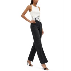 TOP A COSTINE CON APPLICAZIONE PIERCING