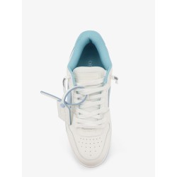 Out of Office leather sneakers with iconic logo on the side