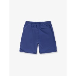 Nylon swim trunks with logo