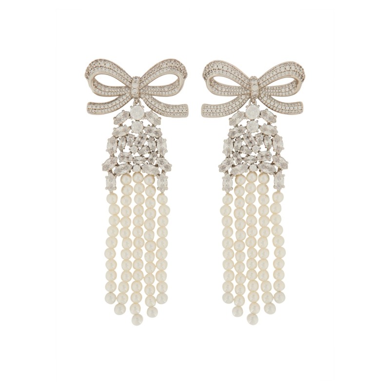 DROP EARRINGS WITH BOW