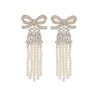 DROP EARRINGS WITH BOW
