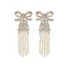 DROP EARRINGS WITH BOW