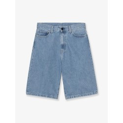 Langdon blue denim bermuda short
