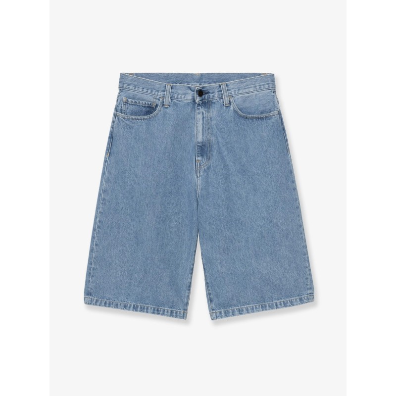 Langdon blue denim bermuda short