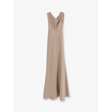 Satin long dress