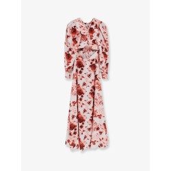 Linen and cotton blend long dress