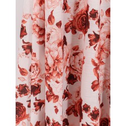 Linen and cotton blend long dress