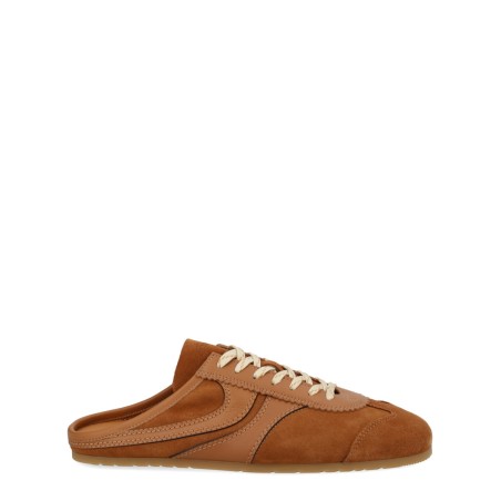 SNEAKER MULE IN SUEDE