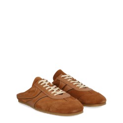 SNEAKER MULE IN SUEDE