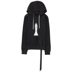 FELPA CON CAPPUCCIO OVERSIZE